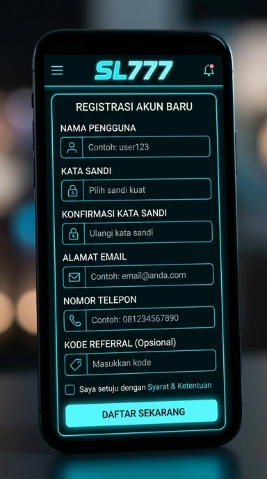 Panduan Buat Akun Baru sl777 untuk Pengguna Android